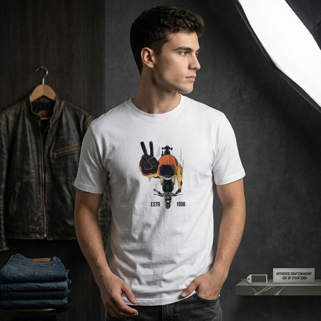 RIDER SINCE 1998 Classic Fit T-Shirt
