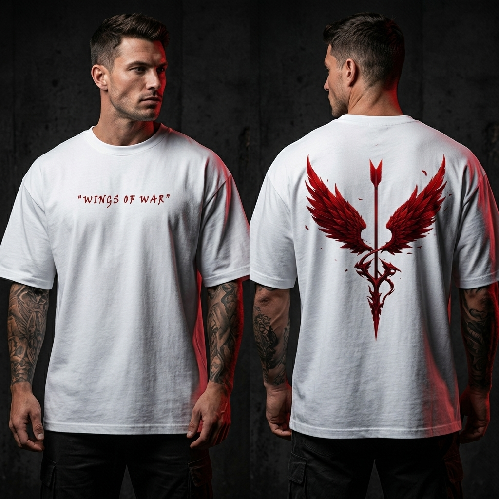 Wings of war Unisex Oversized T-Shirt