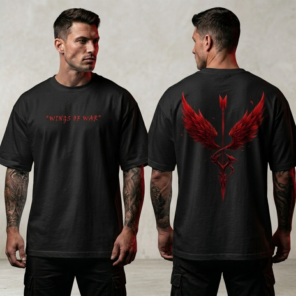Wings of war Unisex Oversized T-Shirt